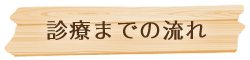 診療までの流れ